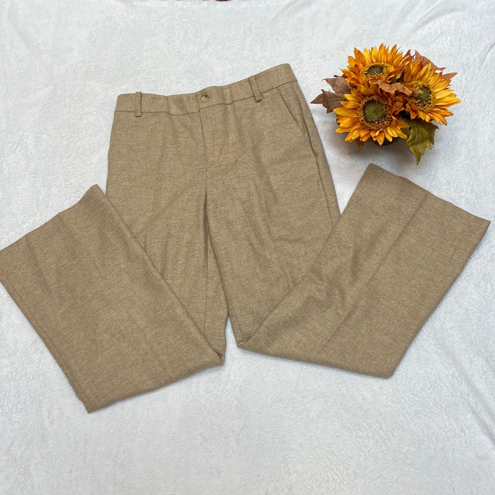 NWT LAUREN RALPH LAUREN Size 10 100% Fine Merino Wool Lined Pants - Picture 3 of 14